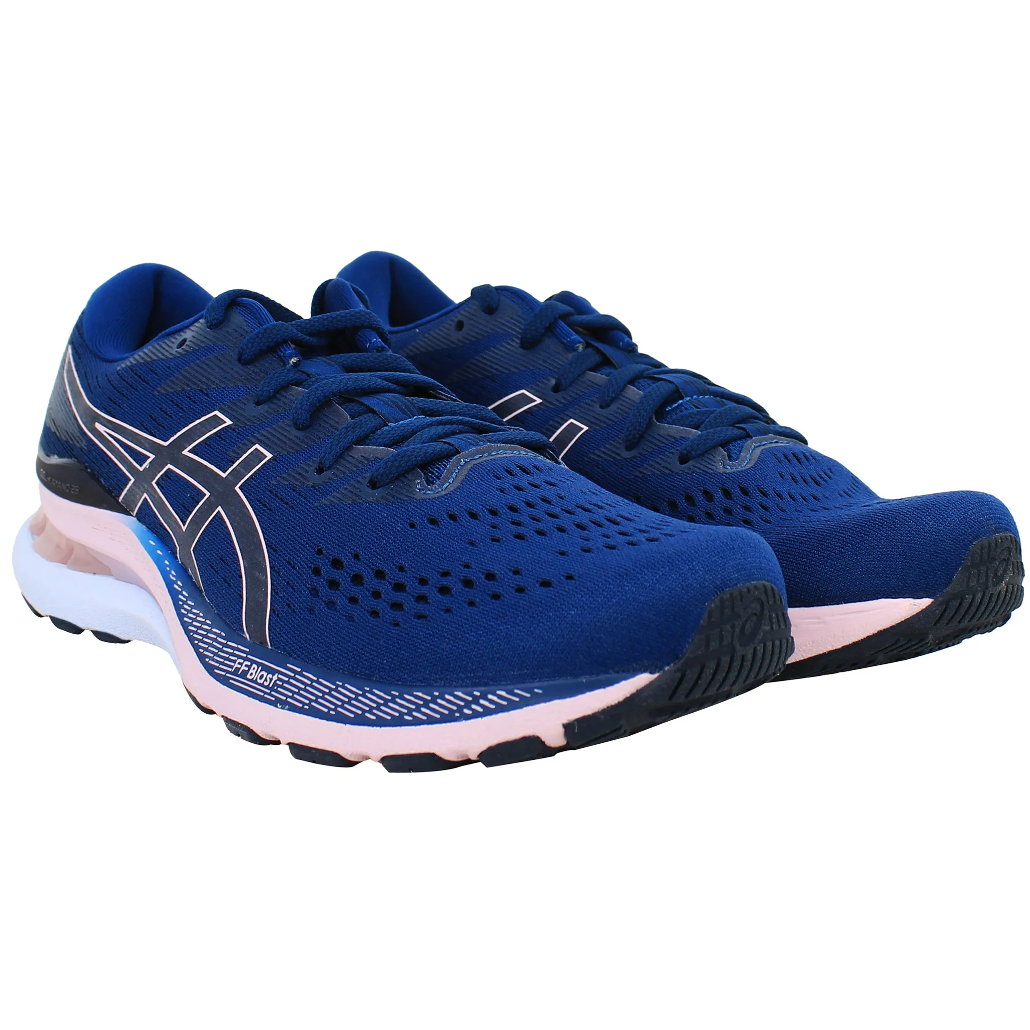 Asics Gel-Kayano 28 Womens Blue Running Shoes
