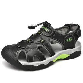 Classic Fashion Breathable Casual Men Outdoor Non-slip Flat Wading Sandals Shoes