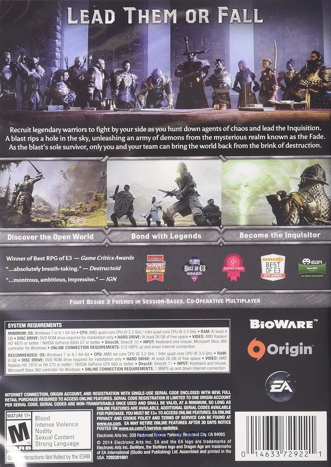Dragon Age Inquisition - Standard Edition - PC