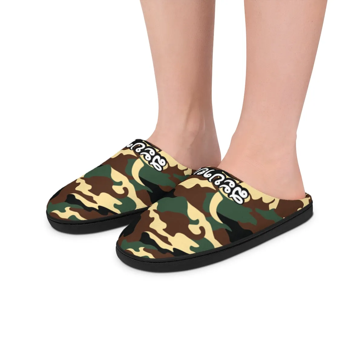 Elephant Camo Men's House Slippers