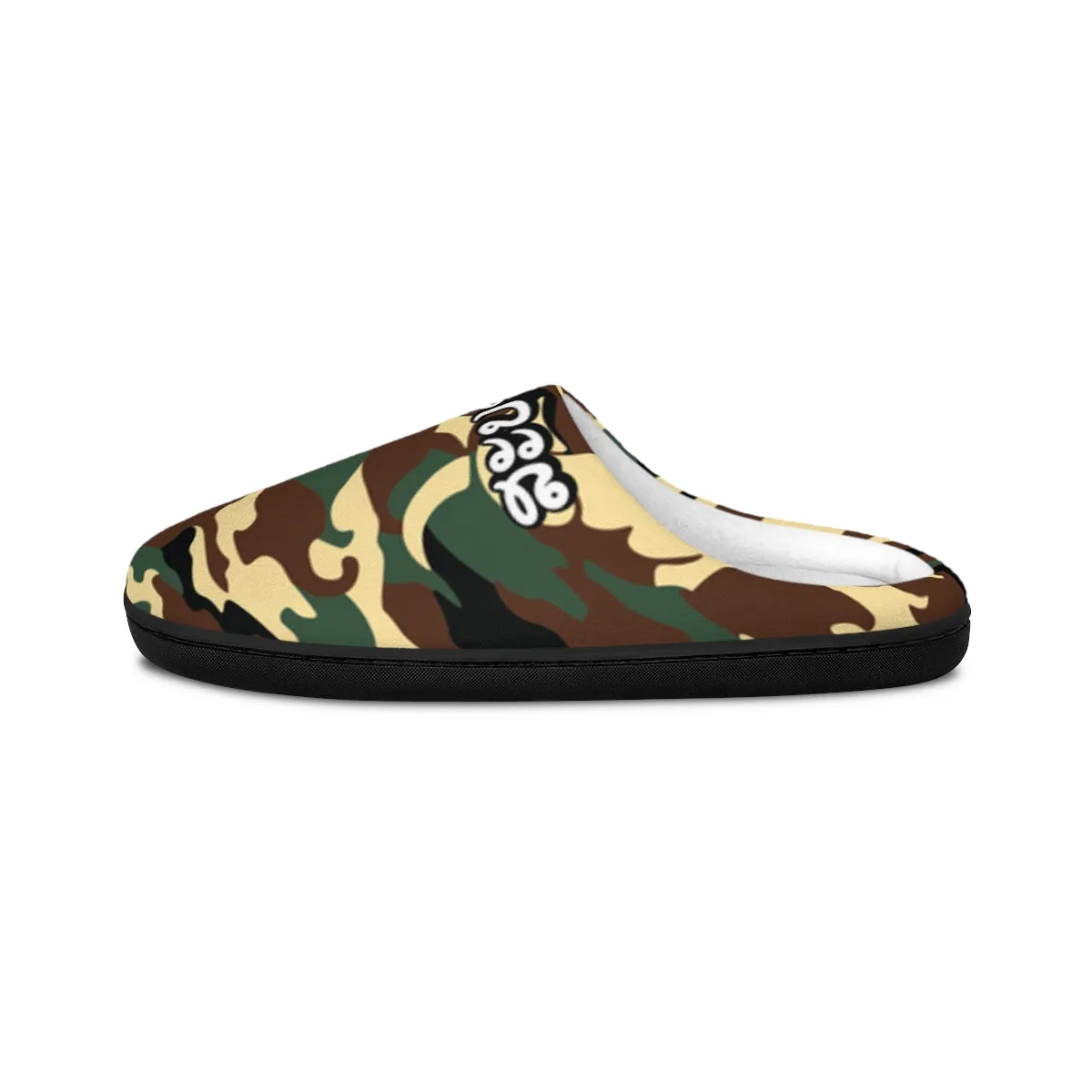 Elephant Camo Men's House Slippers