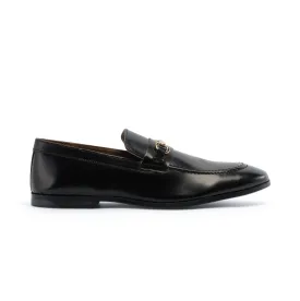Harrogate Smart Formal Leather Loafer - Black