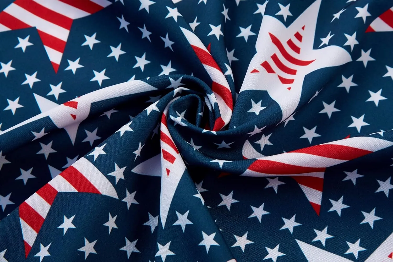 Mens American Flag Shirt - Patriotic Shirts for Men Short Sleeve Button Down Hawaiian Shirts