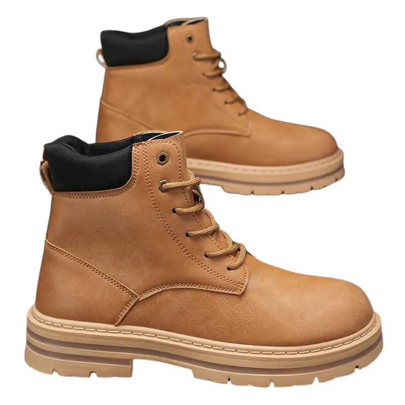 Men's Casual Lace-Up Boots