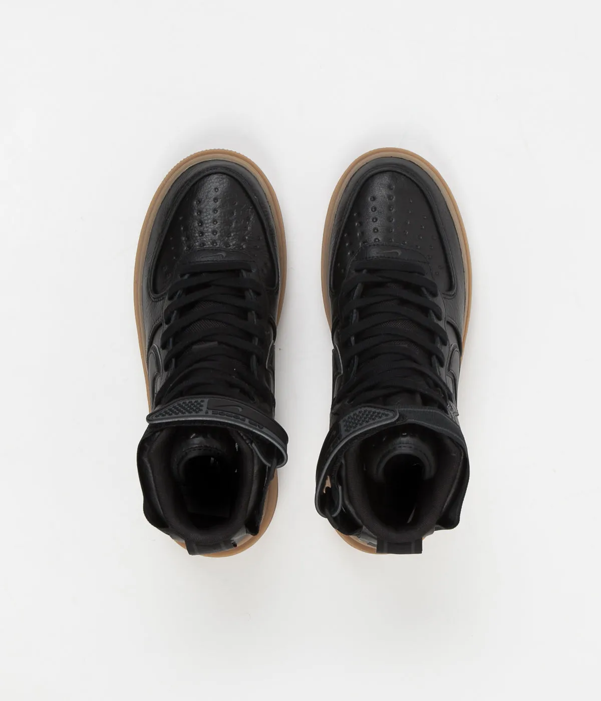 Nike Air Force 1 GTX Boots - Black / Black - Anthracite - Gum Medium Brown