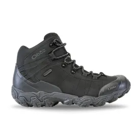 Oboz Men's Bridger Mid Waterproof - Black Sea