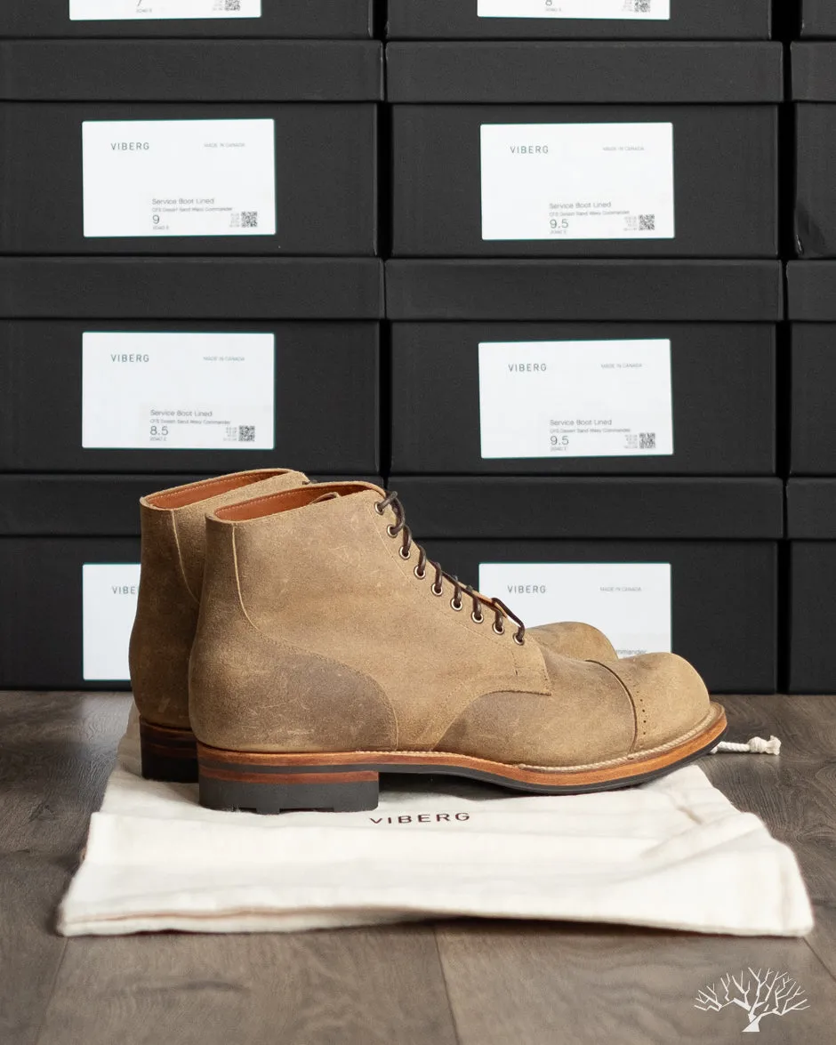 Service Boot - Desert Sand Waxy Commander - 2040