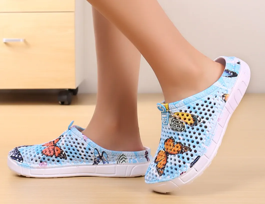 Women Casual Summer Breathable Slip On Flip Flops