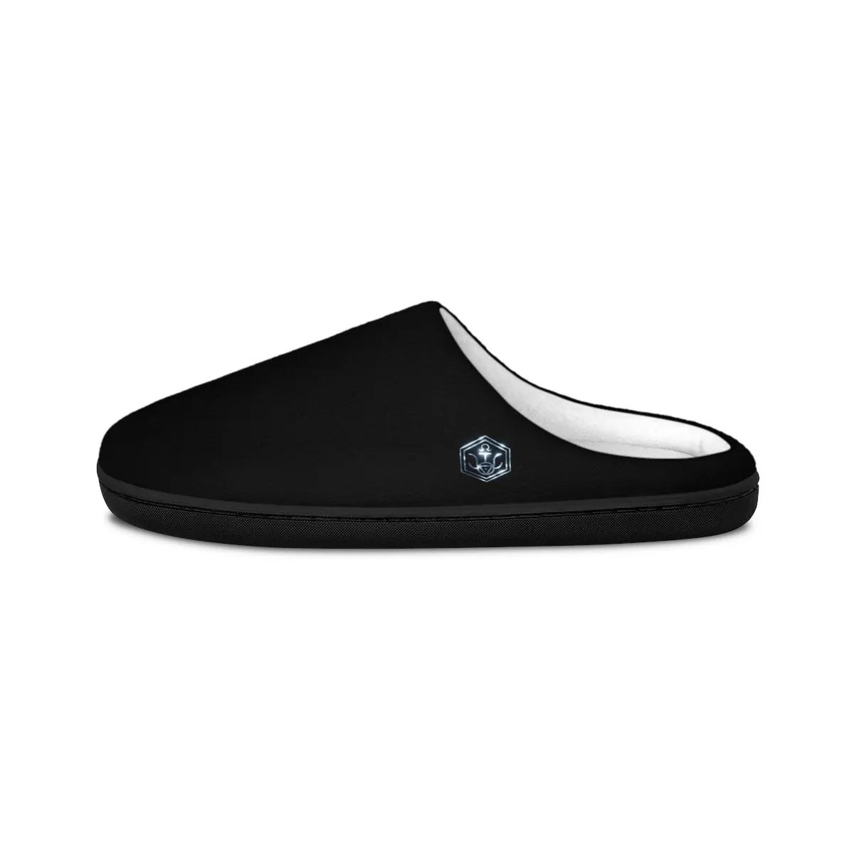 WRWC Signature Black ~ Men's Indoor Slippers [s1]