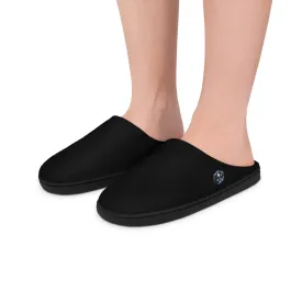 WRWC Signature Black ~ Men's Indoor Slippers [s1]