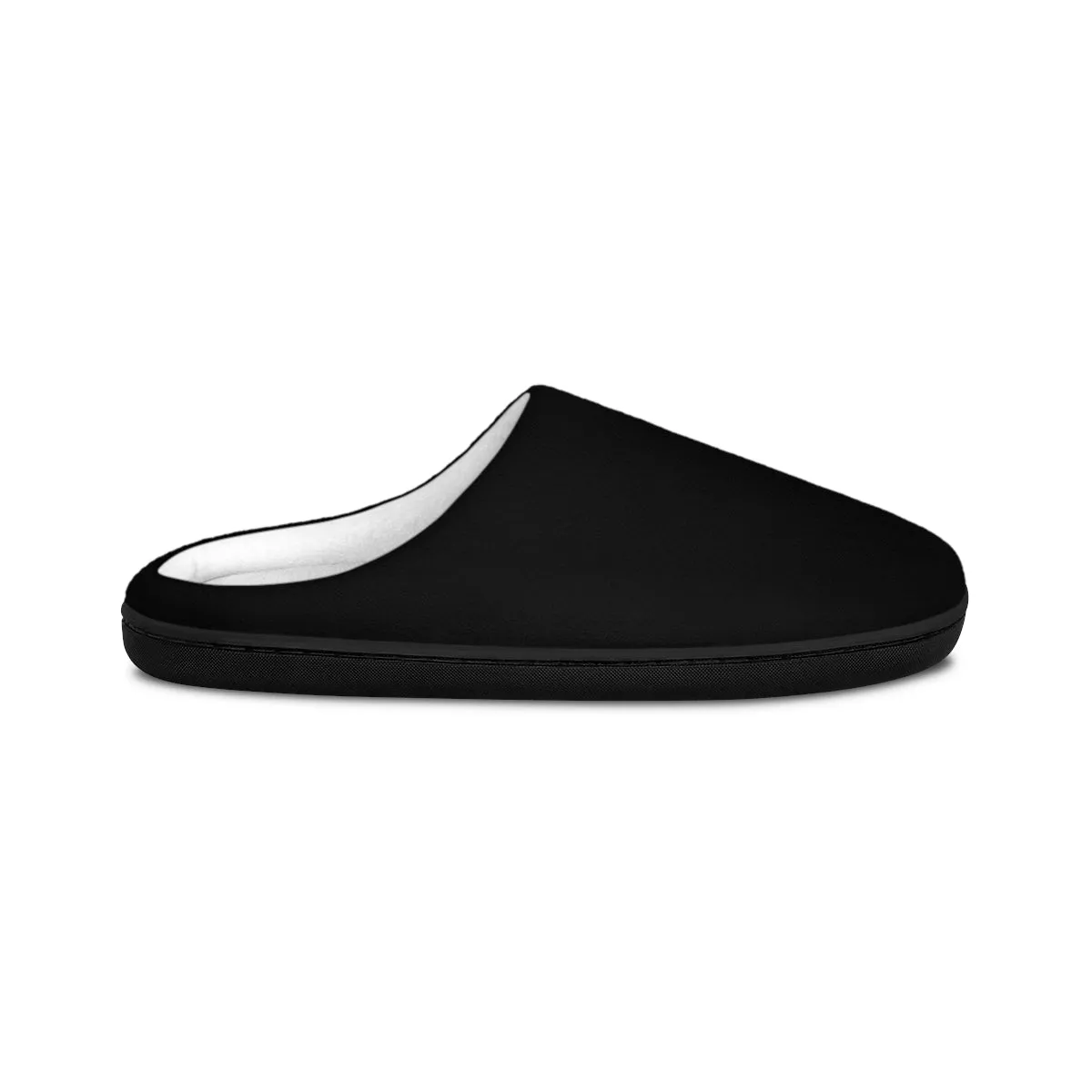WRWC Signature Black ~ Men's Indoor Slippers [s1]
